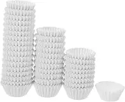 JECOMPRIS 1000pcs Mini Cupcake Liners Baking Paper Wrappers Muffin Cups for Easy Cleanup Safe Food Grade Paper for Weddings and Christmas Treats