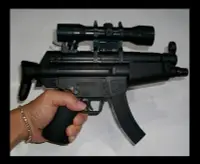 在飛比找Yahoo!奇摩拍賣優惠-清倉特價~外銷版生存遊戲MP5全自動單連發衝鋒槍MP5A5迷