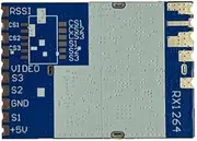 Snblzhef 1.2G 1.3G RX1264 FPV Wireless Image Transmission Module Audio and Video Transmitter and Receiver for Drones