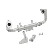 Automotive 14735-EC00D EGR Thermostat Tube Engine Cooler for NP300 Navara D40 R51 2005-2020 Silver