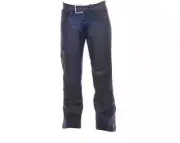 NEW Indian Motorcycle Women's Traditional Leather Chaps Size Large ~MSRP $229.99