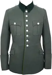 [militaryharbor] WW2 WWII German Heer M27 Officer panzergrenadier Gabardine Piped Dress Tunic Jacket II