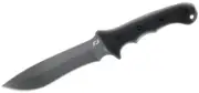 Schrade Delta Class Reckon Tini Fixed Blade Knife 5.9" - Black Overmold Handles