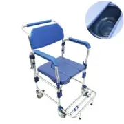 Commode Chaire Wheelchair Toilet Shower Seat Bathroom Bedside Chair Bath Seat