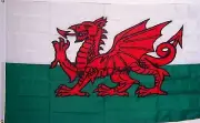 WALES WELSH UNITED KINGDOM DRAGON FLAG NEW 3x5ft better quality usa seller