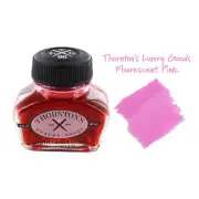 Thornton's Luxury Goods Fountain Pen Ink Bottle, 30ml - Highlighting Pink, 3 Pac