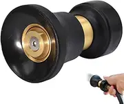 High Pressure Hose Nozzle Heavy-Duty Hose Sprayer Nozzle with Rotating Head Accurate Control Water Sprayer for Car Wash, Gardening and Cleaning, High Pressure, Water SPR