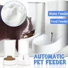 Automatic Pet Dog Cat Food Water Dispenser Feeder Self Feeding Bowl Bottle AU