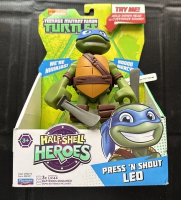 Teenage Mutant Ninja Turtles Half Shell Heroes Press N Shout Leonardo 2016