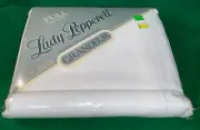 Vintage NOS Lady Pepperell Grandeur Sheet Full Flat Sheet 130 Thread Ct WHITE