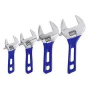 Adjustable Shifter Wrench Wide Jaws 4"/ 5"/ 6"/ 8" Stubby Shifting Spanner Tool