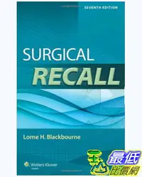 在飛比找樂天市場購物網優惠-[106美國暢銷醫學書籍] Surgical Recall 