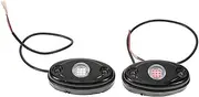 GLEAVI 2pcs Car Chassis Lights LED Light Strip for Truck Headlights Hood LED Car Lights Signals Marker Automobile LED Lights Bar Wireless Solar Off Trucks LED Lamp Glow Die Cast Aluminum