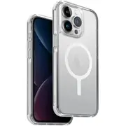Uniq iPhone 15 Pro Max (6.7") Combat Case - White Magsafe Compatible - Military Grade Drop Protection - 5H Scratch-Resistance with 360 degree Impact Bumper [UNIQ-IP6.7P(2023)-COMAFMWHT]