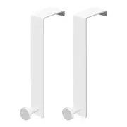 Over The Door Hooks, 2 Packs Heavy-Duty Over Door Hook fit 1.6"-1.8" Thick Do...