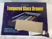 T25 EVERIE Tempered Glass Top Holder Drawer Compatible w/ Nespresso Capsules