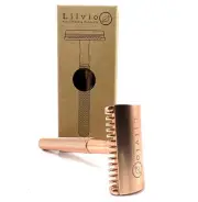 Lilvio Safety Razor - Reusable Eco Friendly - Half Open Comb & Half Closed Comb