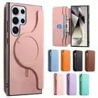 For Samsung Galaxy A05S/A14/A15/A55 Detachable Leather Wallet Stand Card Case