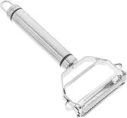 Peeler Carrot Cabbage Shredder for Coleslaw Zoodle Maker Spiralizer for Veggie Noodles Zoodler Spiralizer Veggie Noodles Maker Cucumbers Vegetable Brush Stainless Steel Silver