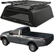 ATATNK Product 4x4 Pickup Truck Steel Dual Cab Trunk Topper Cover Hardtop Canopy Truck Tonneau Cover Seal Truck Rack On Top Compatible for Triton L200 2024
