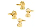 4pc SD Man Chess Mens Cloth Shirt Wedding Party Cufflinks Fashion Accessories GD