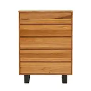Baxter 5 Drawer Tallboy - Blackwood