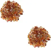 Operitacx 2pcs 500g Natural Agate Stone Gravel for Aquarium Decorations Fish Tank Pebbles Natural Stone Fish Bowl Decoration Tank Landscape Accessories