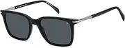 [Beckham] Men's DB 1130/S Sunglasses, Black Dark Ruthenium, 53 mm