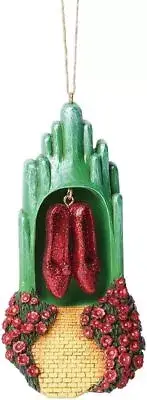 Enesco The Wizard of Oz by Jim Shore Ruby Slippers No Place Like Home Hanging