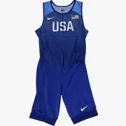 Size L - Nike TEAM ISSUED USA Olympics Pro Elite Speedsuit Track 898156-xxx