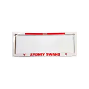 Sydney Swans AFL Number Plate Cover