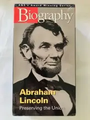 Mark Twain and Abraham Lincoln Biography Set 2 VHS A&E's Award winning Series