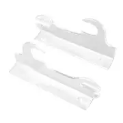JY (Transparent)2 Pcs Samurai Knife Holder Wall Mounted Samurai Sword Holder
