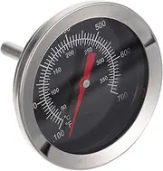 Alipis Stainless Steel Oven Thermometer High Temp Meat Probe for Indoor Outdoor BBQ Baking
