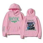 Kpop Stray Kids Maniac Hoodies Skz World Tour 2022 Hoodie Sweatshirts Hoodies Sudaderas Hoodies Unisex Pink M