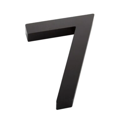 Sandleford 100mm 7 Black Edge Numeral