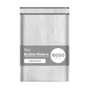 18000 4x8 #000 Poly Bubble Padded Envelopes Shipping Mailers CD Bags
