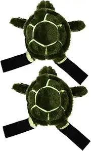 2pcs Roller Ski Protector Ski Elbow Pads Child Elbow Pads Sports Elbow Pad Sliding Board for Kids Outdoor Stuffed Sloth Plush Skate Pads Cute Turtle Protector Anti-Fall
