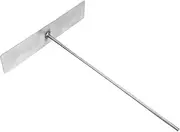 Milisten Ash Remover Tool BBQ Cleanup Rake Coal Ash Shovel Shovel Fireplace Cleaner for Grill Easy Handling