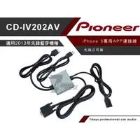 在飛比找蝦皮購物優惠-先鋒 Pioneer CD-IV202AV iPhone 5