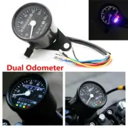 Motorcycle Speedometer Odometer Tachometer Gauges Cover For Chopper Cafe Racer
