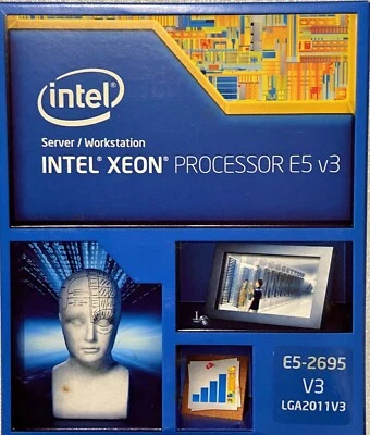 Intel BX80644E52695V3 SR1XG Xeon Processor E5-2695 v3 35M Cache, 2.30 GHz NEW