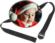Baby Car Mirror Large Baby Mirror for Car Shatterproof Car Mirror for Baby Rear Facing Seat Convex Car Seat Mirror for Rear Facing Infant