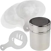Barista KIT Shaker with 16 Stencils - Coffee Latte Cappuccino