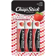 CHAPSTICK CLASSIC STRAWBEERY 3 PIECE PACK