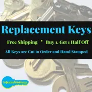 Replacement Steelcase Furniture Key FR526 - Buy 1, get one 50% off