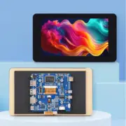 7 inch 1024x600 Touch Screen LCD Display for Raspberry Pi Zero 2 W WH Monitor