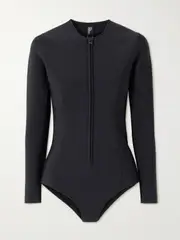 [Lisa Marie Fernandez] Lisa Marie Fernandez - Farrah Neoprene Swimsuit - Black - 4 4 Black