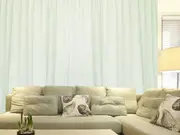 Milk White Large Curtains 570x270cm PINCH PLEAT 2 panel High Level Fab. for Wall