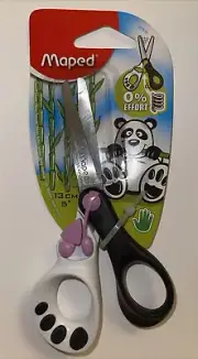 Polar Bear Kids Scissors Maped Koopy 13cm Blunt Tip Right Hand Comfort Grip NEW